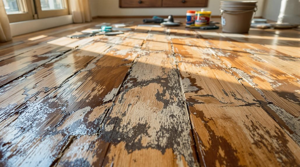 restoration of water damaged floors