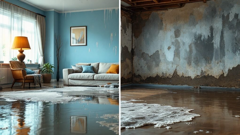 types of water damage