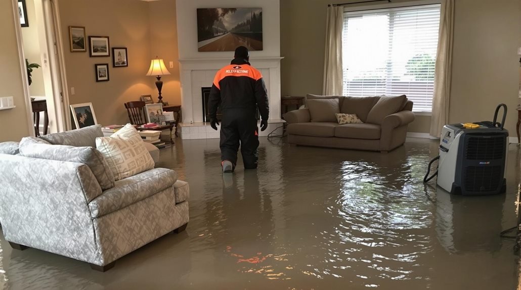 urgent water damage response